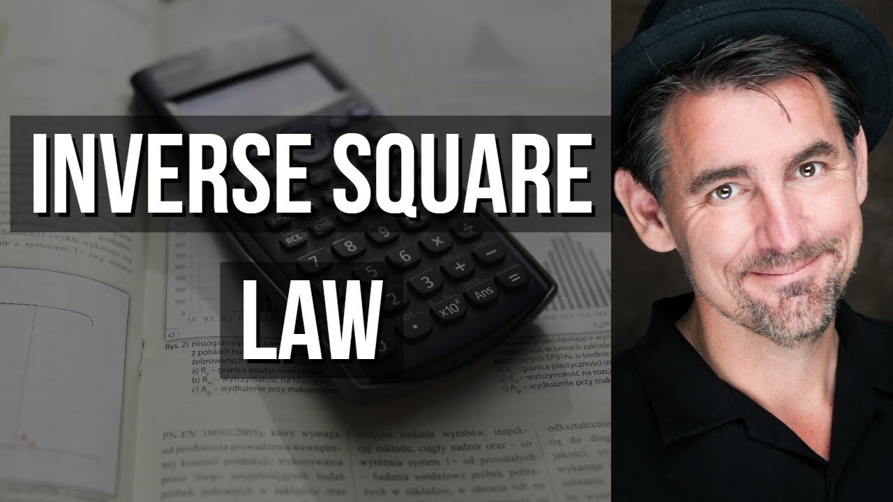 Simple explanation of the Inverse Square Law and Photography