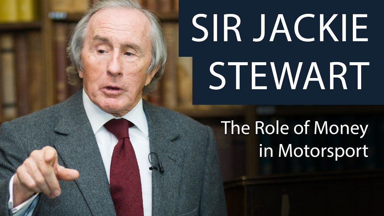 Sir Jackie Stewart | The Role of Money in Motorsport | Oxford Union