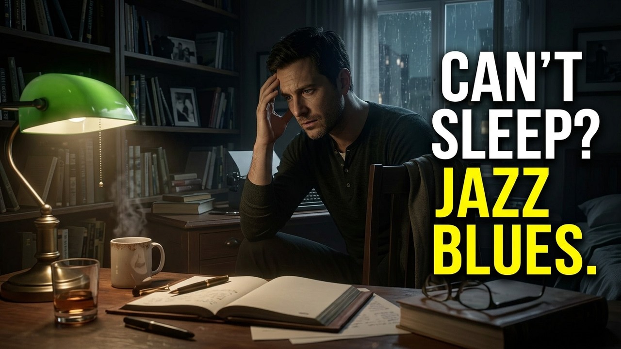 Late Night Jazz & Blues for Insomnia Relaxing Music for Overthinking & Restless Nights