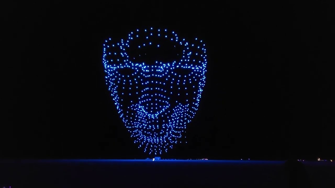 Burning Man 2022: Drone Show  by Studio Drift