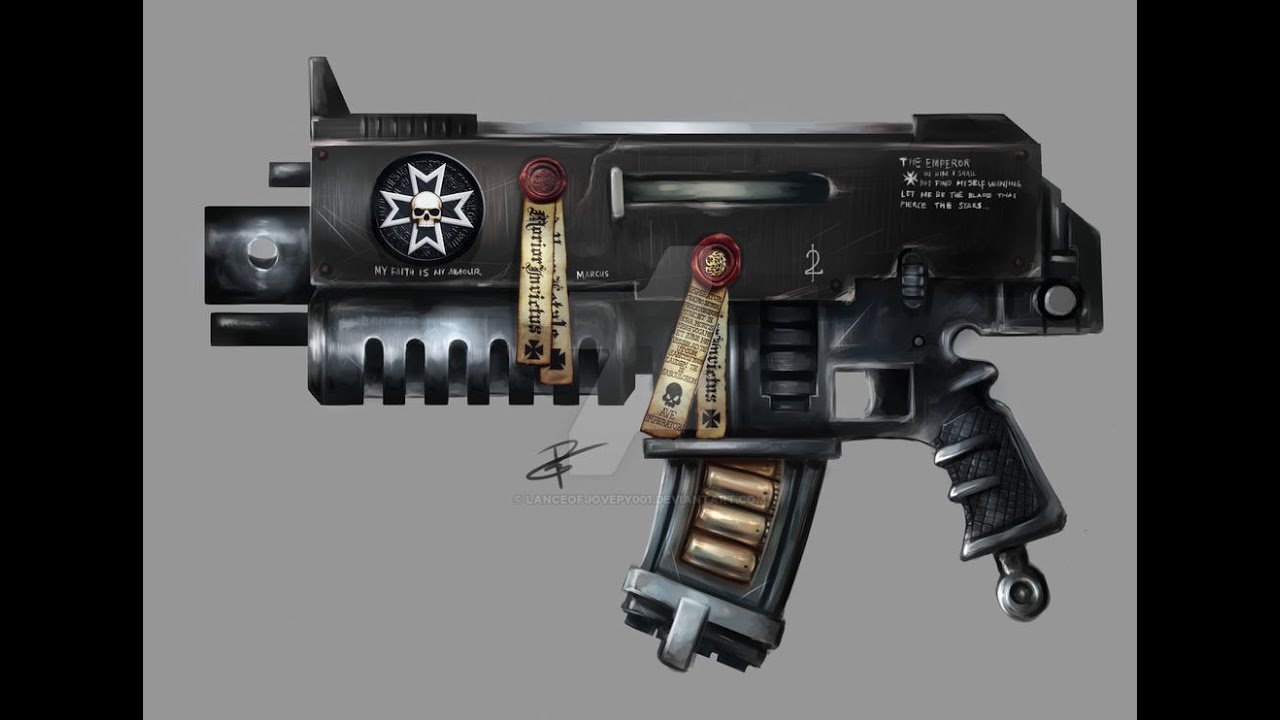 Warhammer 40k: What if a Firearms Expert designed the Bolter?