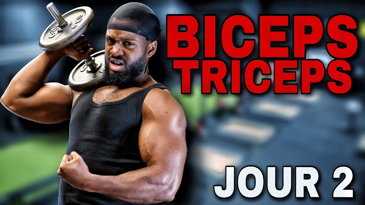 PROGRAMME BICEPS TRICEPS MAISON HALTERES !