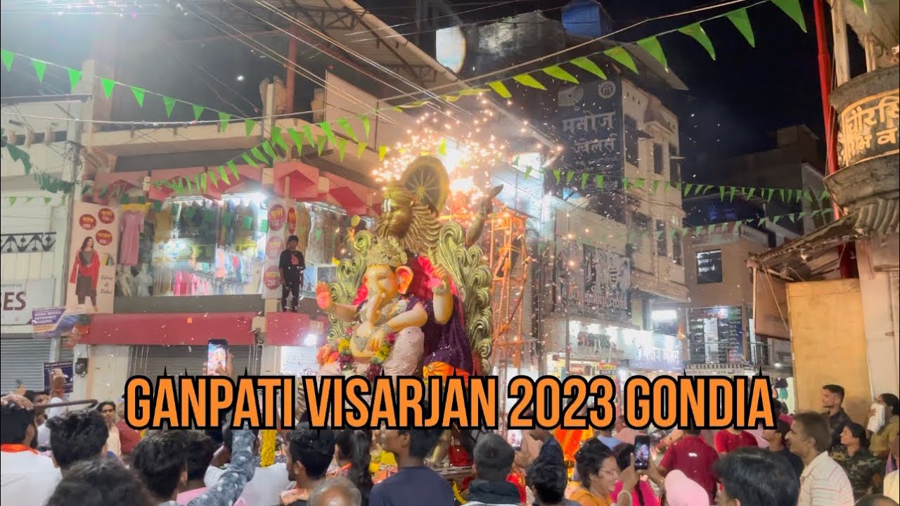 Ganpati Visarjan 2023 Gondia #ganpati #ganpativisarjan #ganpativisarjan2023 #ganeshchaturthi