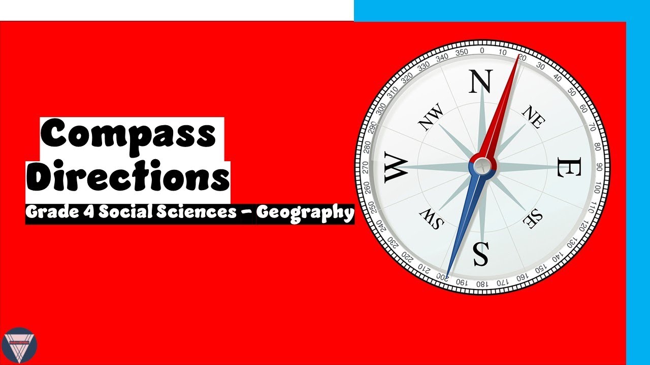 Compass Directions | North, South, East and West | Grade 4 Social Sciences - Geography | CAPS