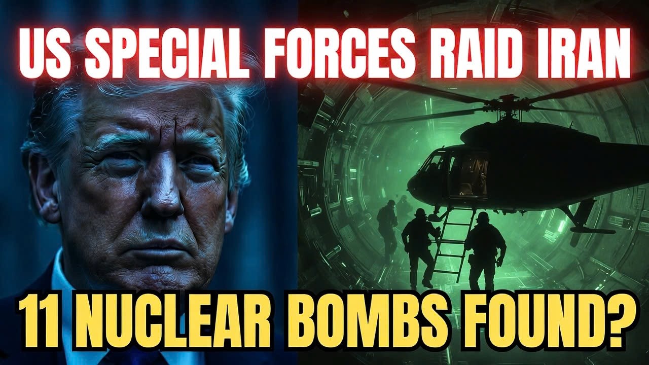 US & Israel Special Forces to Raid Iran? The 450kg Uranium Mission (2026)