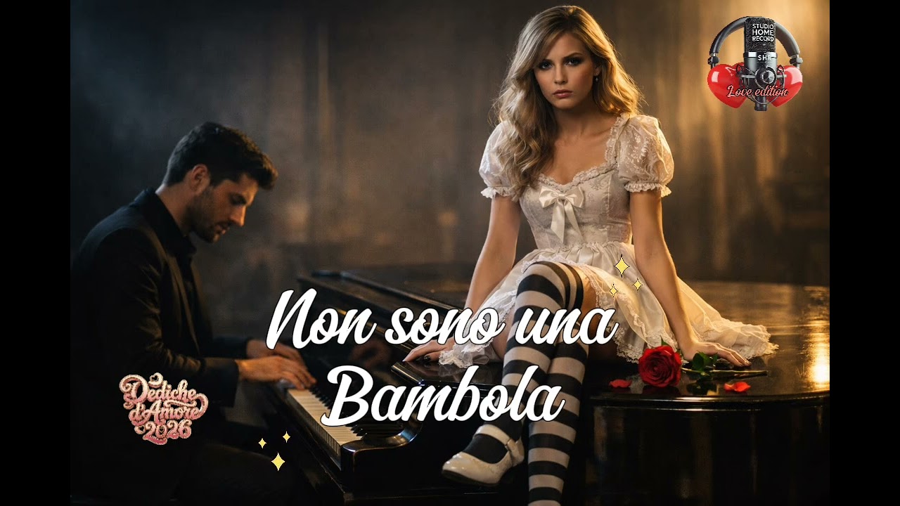NON SONO UNA BAMBOLA!, DEDICHE D'AMORE, StudioHomeRecord.  Official video. 