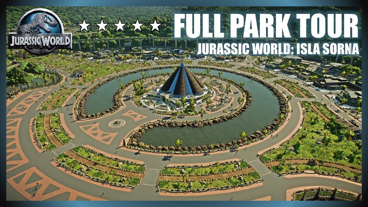 Jurassic World - ISLA SORNA: JWE2 Park Tour