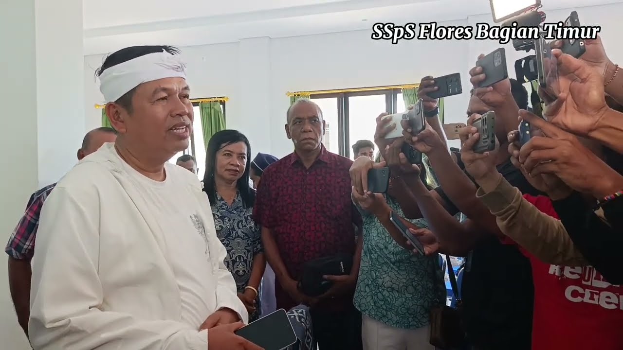 Konferensi Pers Gubernur Dedi Mulyadi dalam kunjungan ke TRUK F Maumere , Senin, 23 Februari 2026