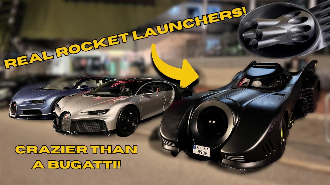 An Exclusive Look into Monaco's Street Legal Batmobile! - Uncovering the Secrets of a Unique Car!