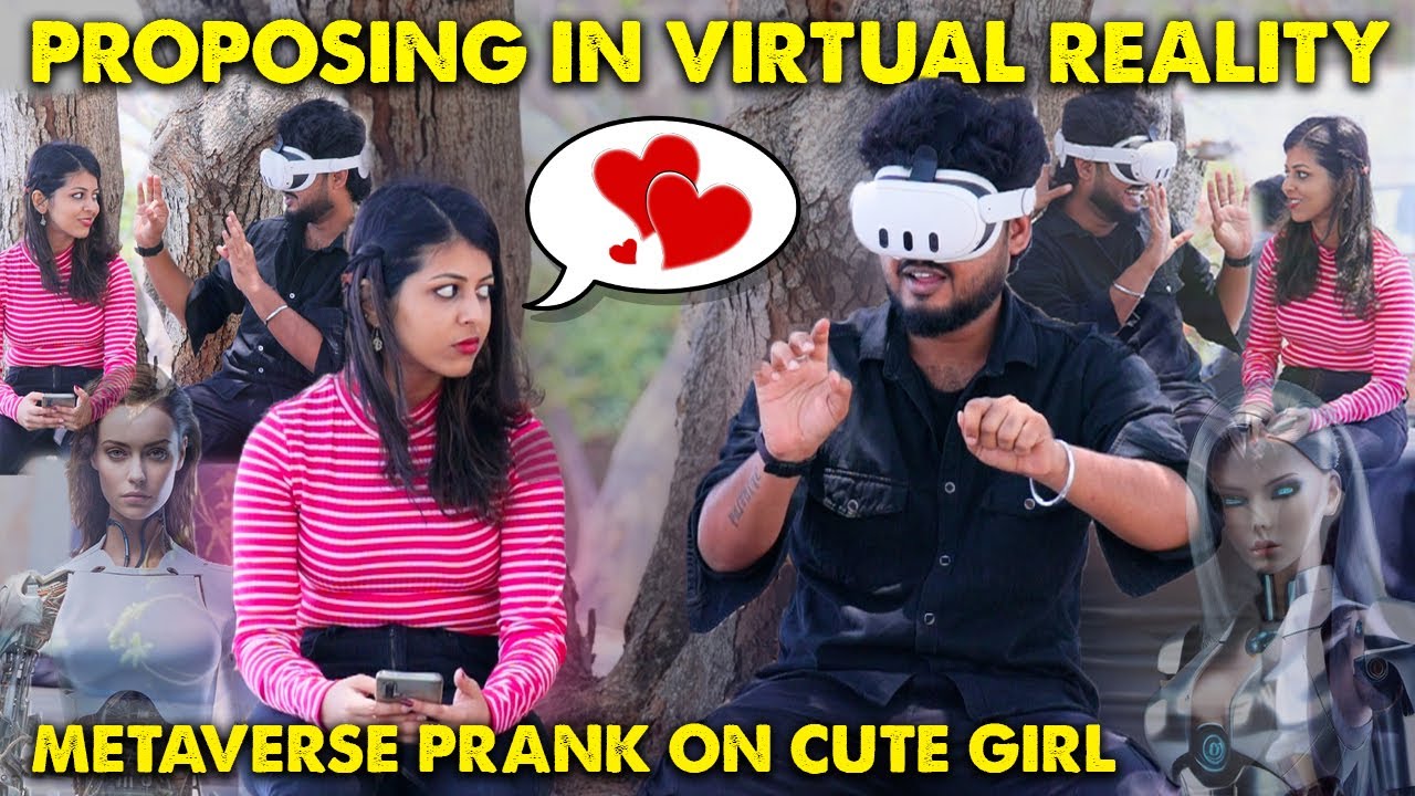 Metaverse Prank On Cute Girl&hearts;️Prank On Kerala Cute Girl🥰 @Nellai360
