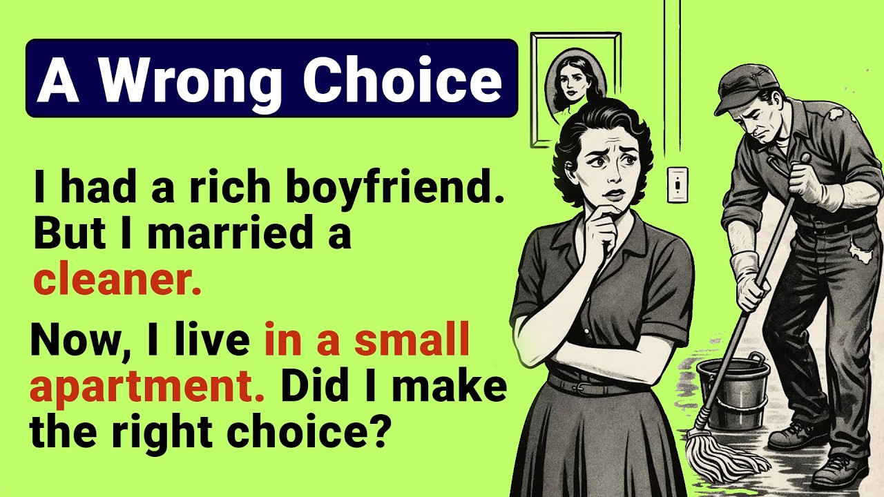 A Wrong Choice | Learn English through Stories Level 3 |  Emotional English Story for Listening