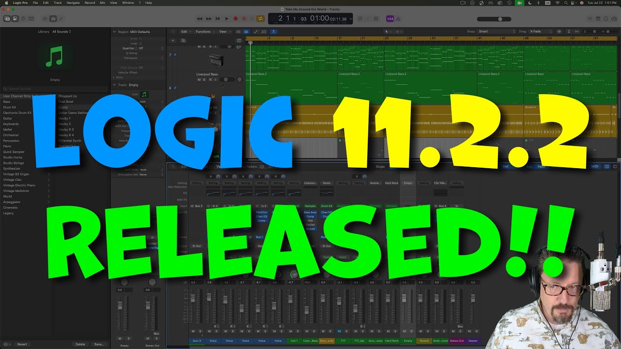 Logic Pro 11.2.2 Update!! | Release Notes