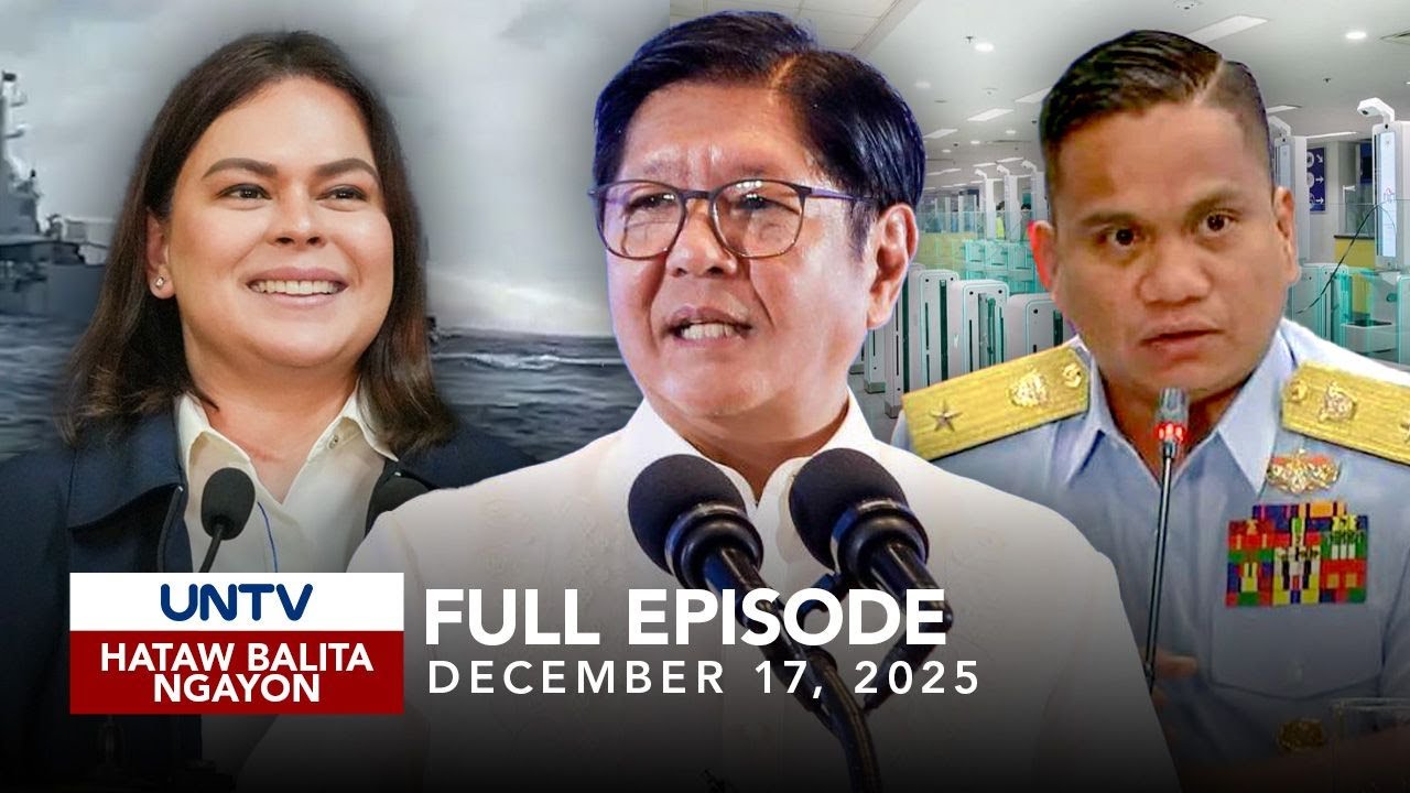 UNTV: Hataw Balita Ngayon | December 17, 2025