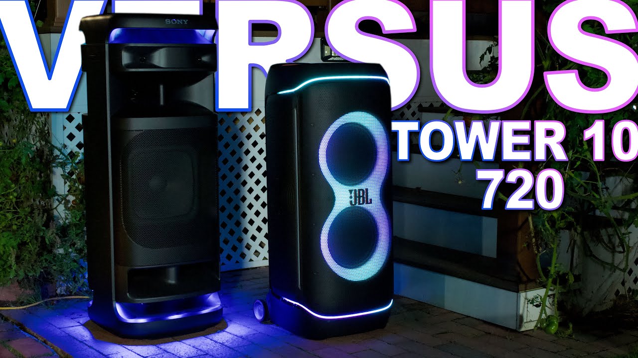 JBL Partybox 720 против Sony ULT Tower 10