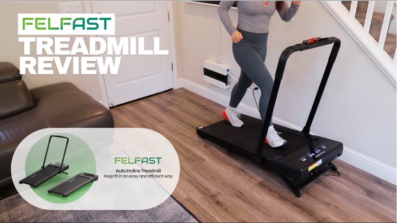 Felfast Auto Incline Treadmill 2-in-1 Foldable Under Desk Review