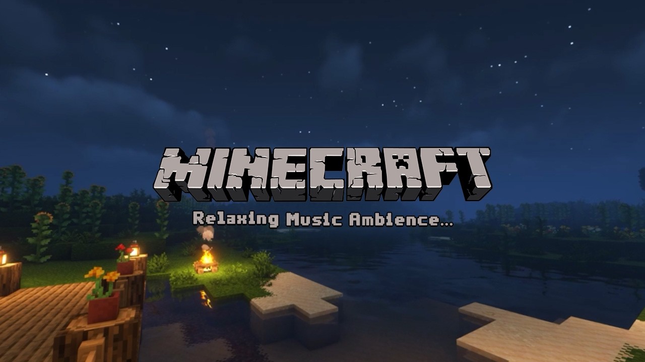 it's 3am, you can close your eyes. (minecraft ambience w/ music)