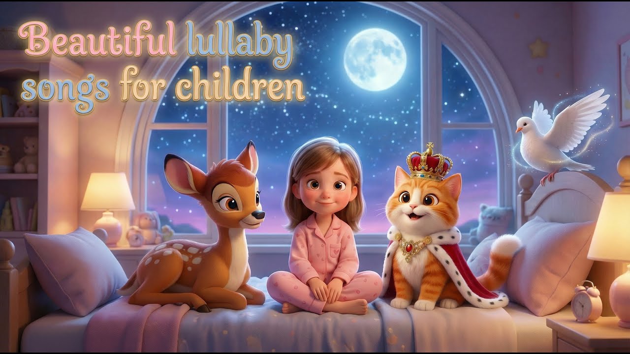 🎶Beautiful lullaby songs for children🎶| Sweet dreams with FiFi King👑