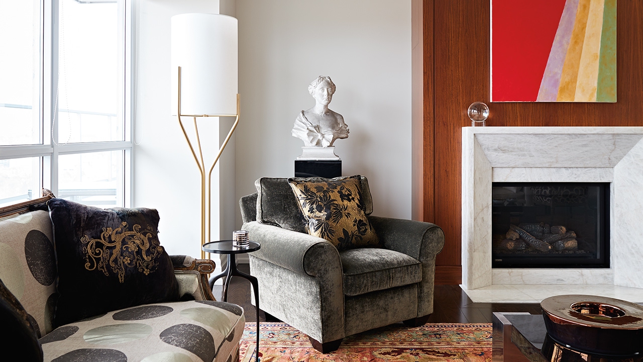 Interior Design — Elegant Art-Filled Condo