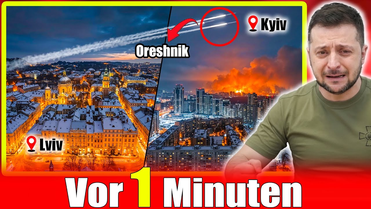 Lwiw und Kiew erschüttert – Oreshnik-Hyperschallrakete überrascht Verteidigung