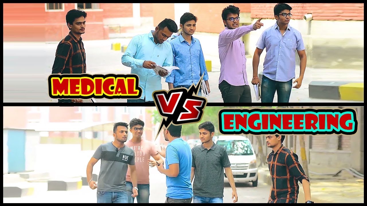 Medical Vs Engineering Life | Funny | Humorist