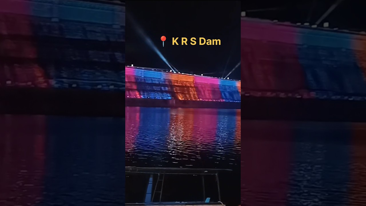 K R S Dam lightings 2025