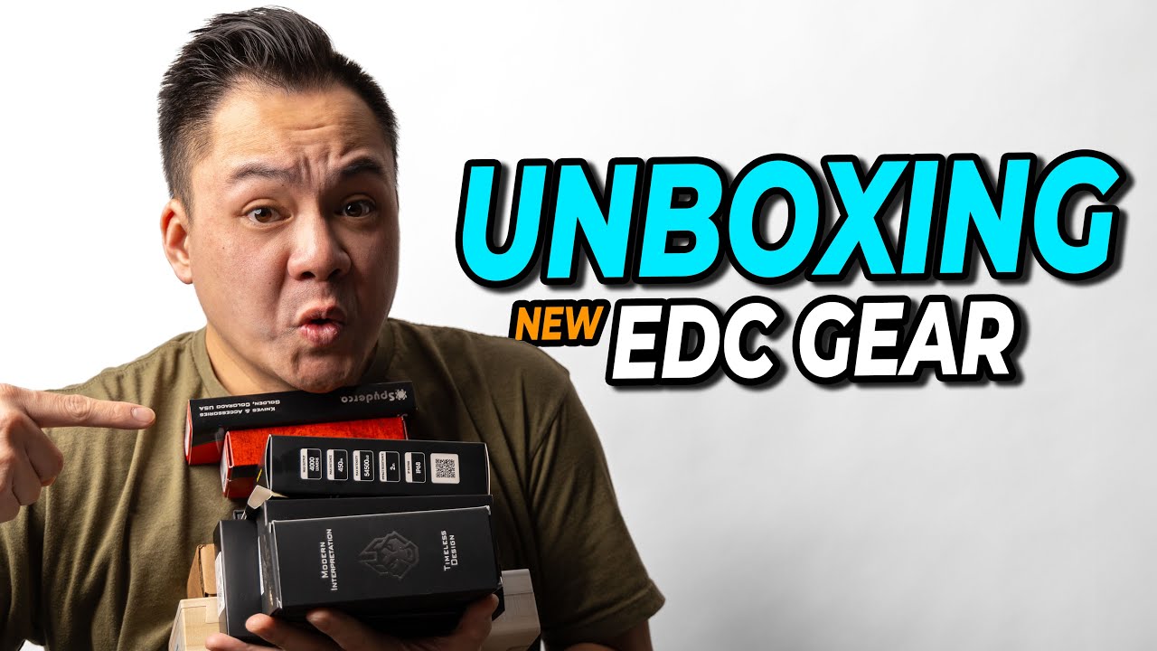 Unboxing New EDC Gadgets and Knives! | EDC Vlog Ep.1
