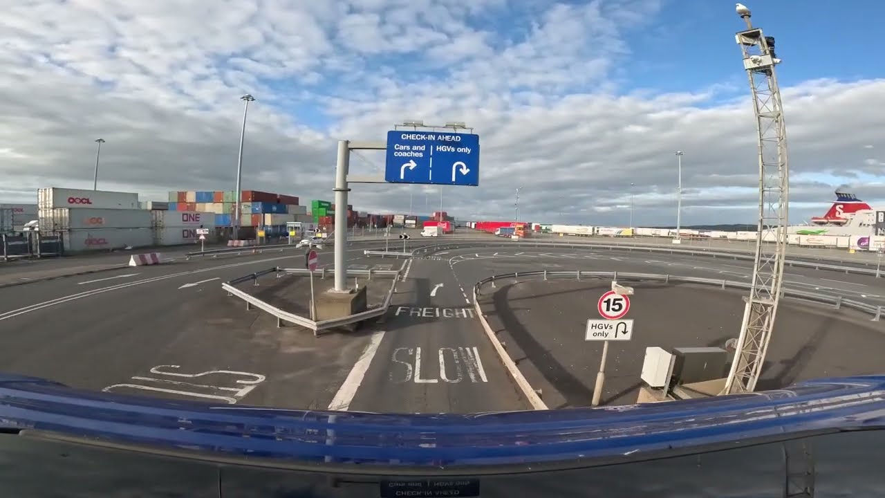 I Missed The Port Entrance In Belfast And The Way Out