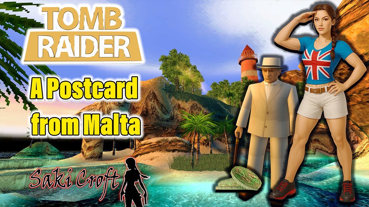 TRLE A Postcard from Malta  [Version 2] 100% Full Walkthrough
