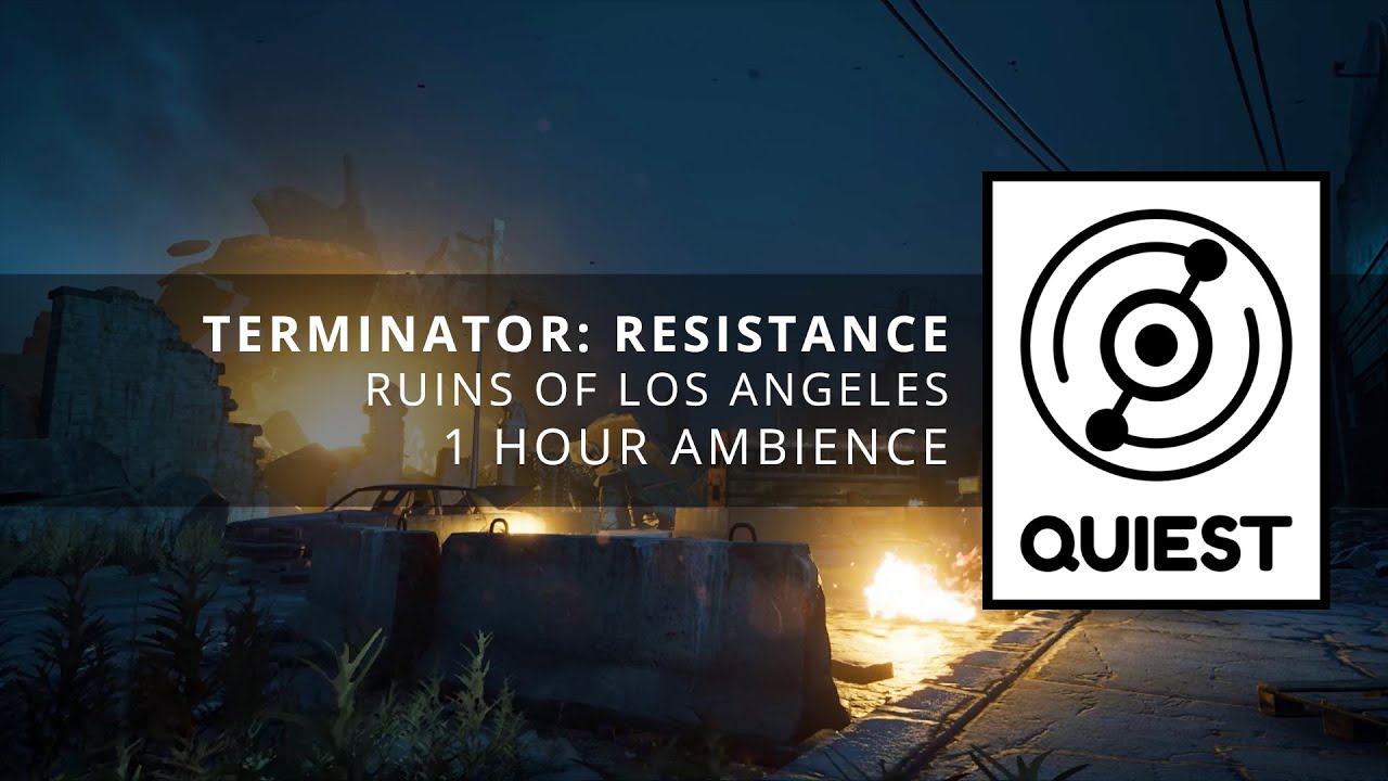 [ Terminator: Resistance ] Ruins of Los Angeles [ 1 Hour Ambience ]