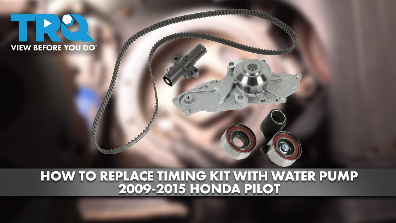 How to Replace Timing Kit with Water Pump 2009-2015 Honda Pilot