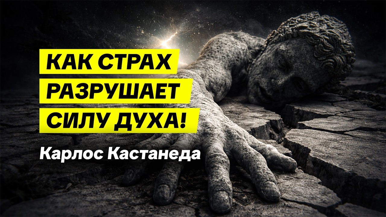 Карлос Кастанеда: Страх - ловушка, в которой застряло 99% людей!