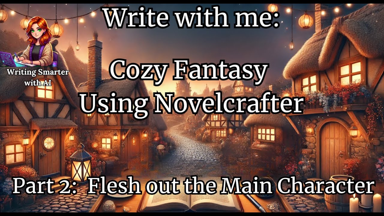 Cozy Fantasy with Novelcrafter from Beginning to End - Part 2 Flesh out the Main Character