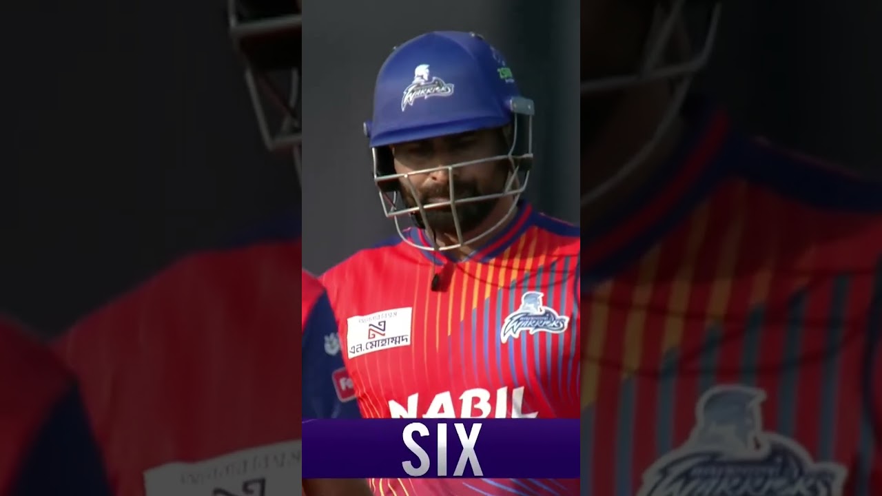 Muhammad Waseem Shows Power with a Six 💥 