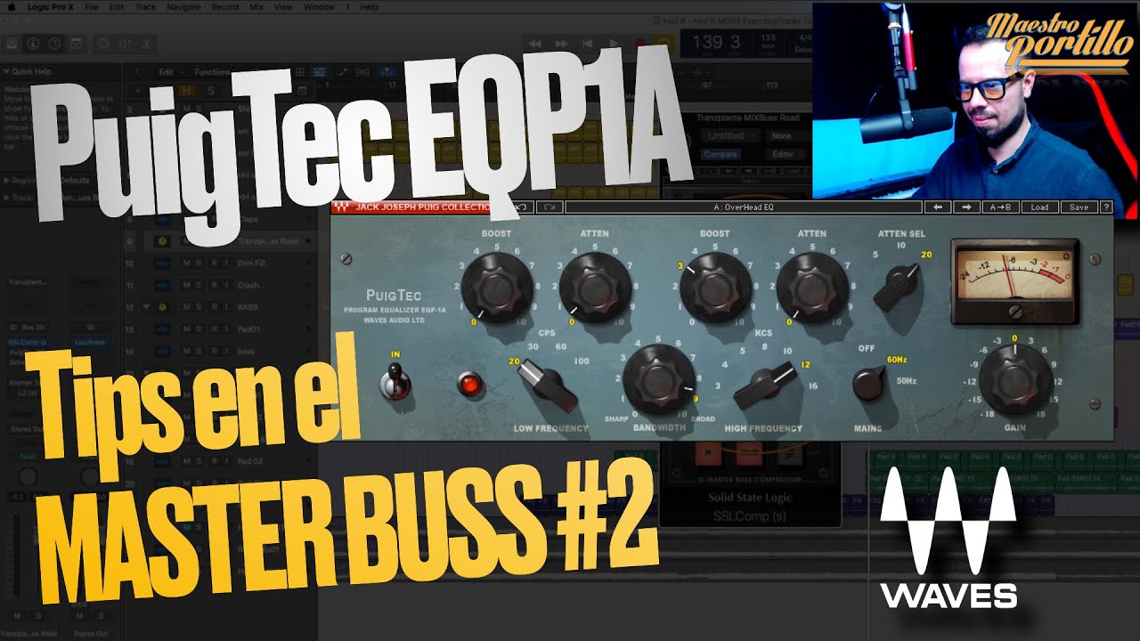 Tips en el MasterBuss EQ con PuigTec EQP1A