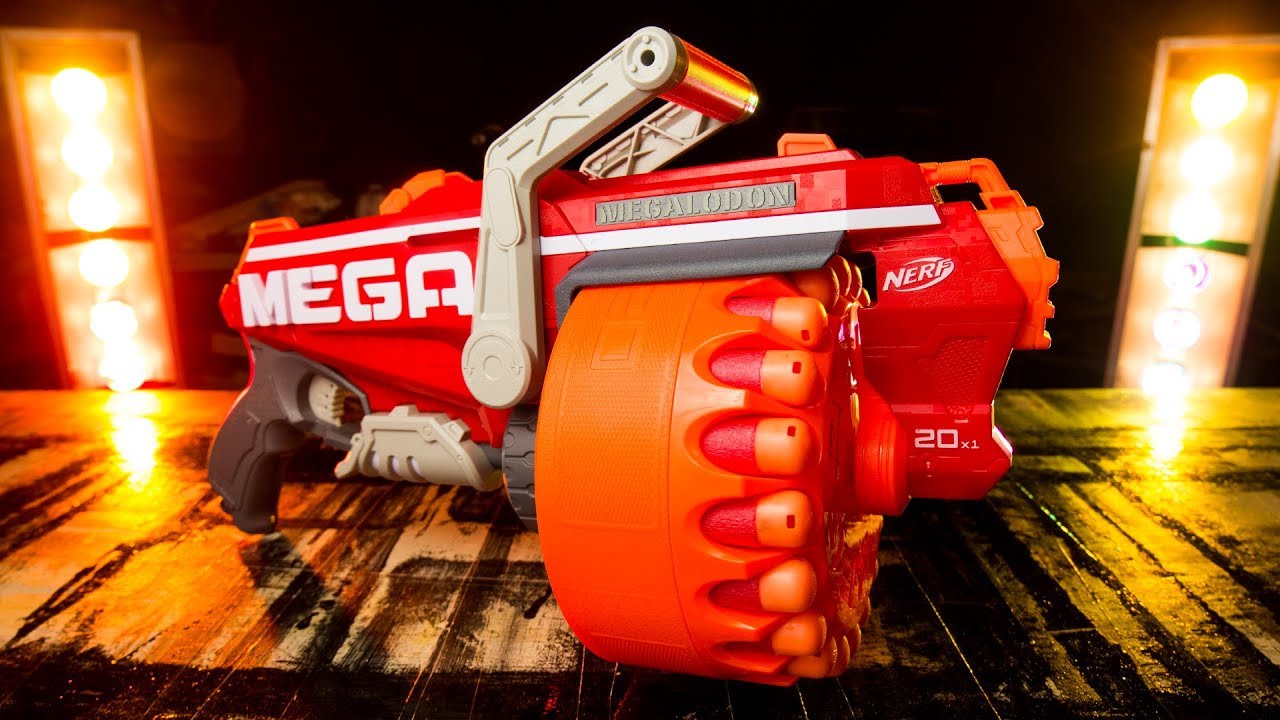 NERF MEGA MEGALODON - Review & Internals Breakdown
