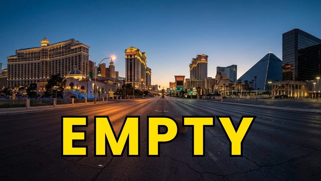 Las Vegas is EMPTY (Consumer Spending Has COLLAPSED)