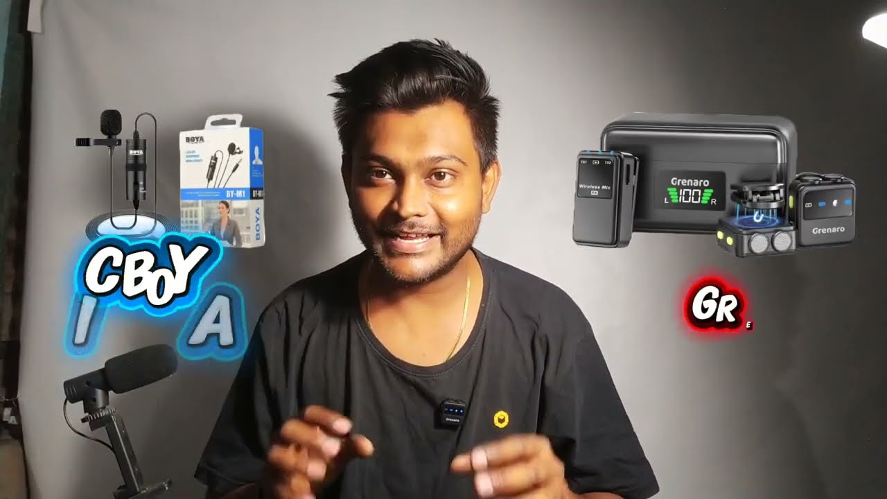 Budget માટે કયો Mic સારો? Boya M1 vs Granaro P10 Full Review Gujarati