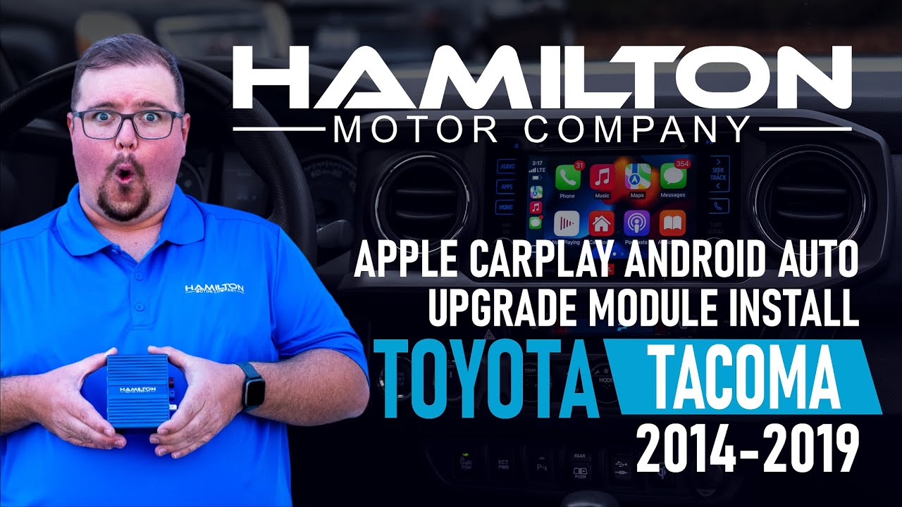 Комплект обновления для Toyota Tacoma 2014–2019 | Руководство по установке CarPlay и Android Auto