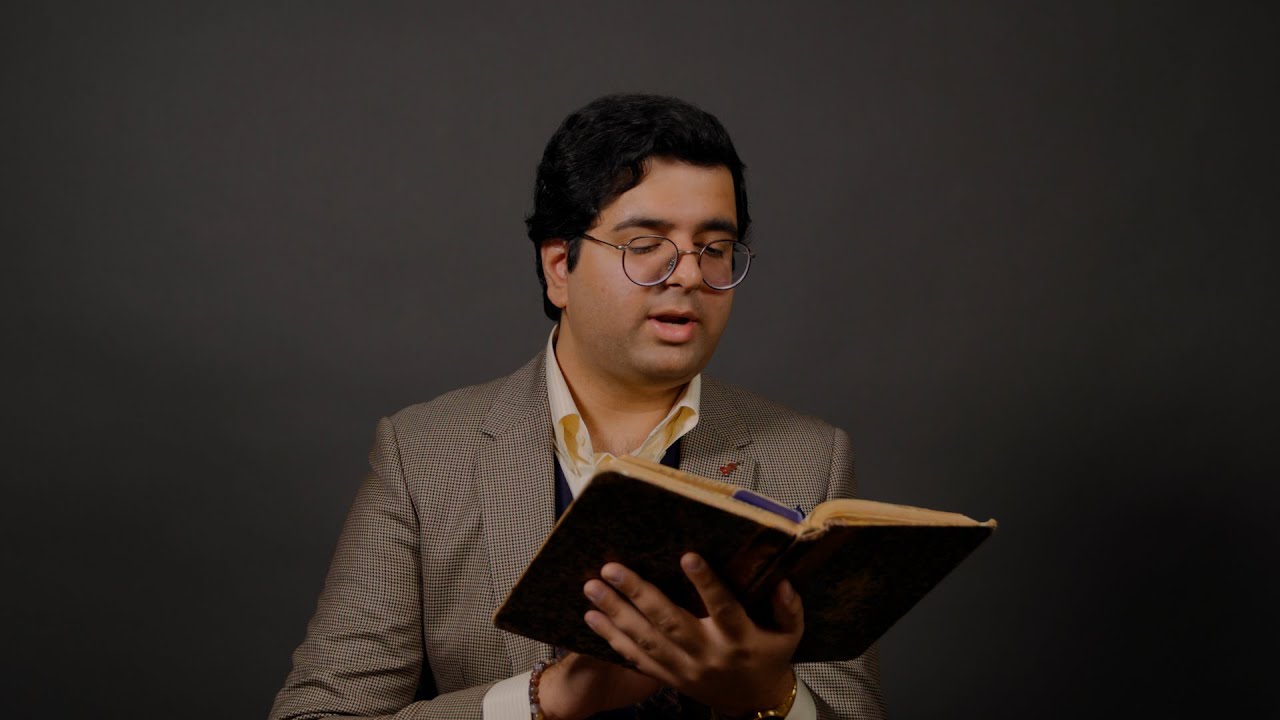 Saagar Asnani reads an Occitan poem