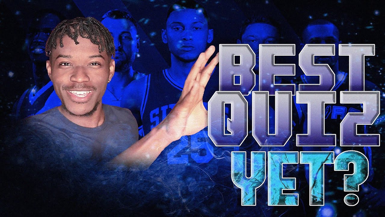 this might be the best nba quiz i've ever taken...