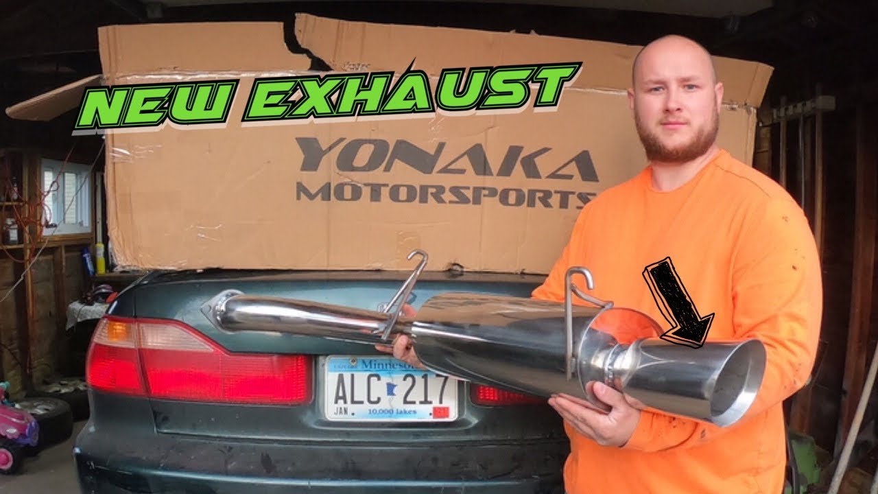 Yonaka Exhaust Install on A 98-02 Accord