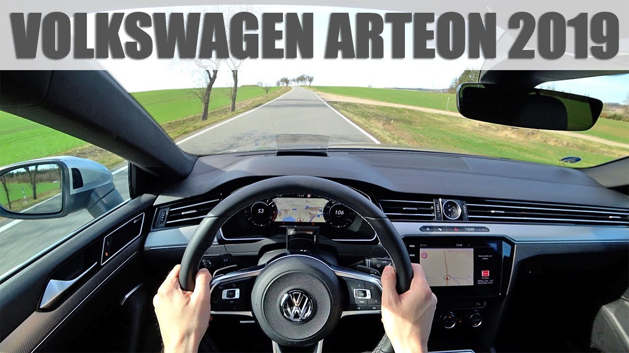2019 Volkswagen Arteon 2.0 TSI, 4K POV TEST: Radost nejen na pohled!