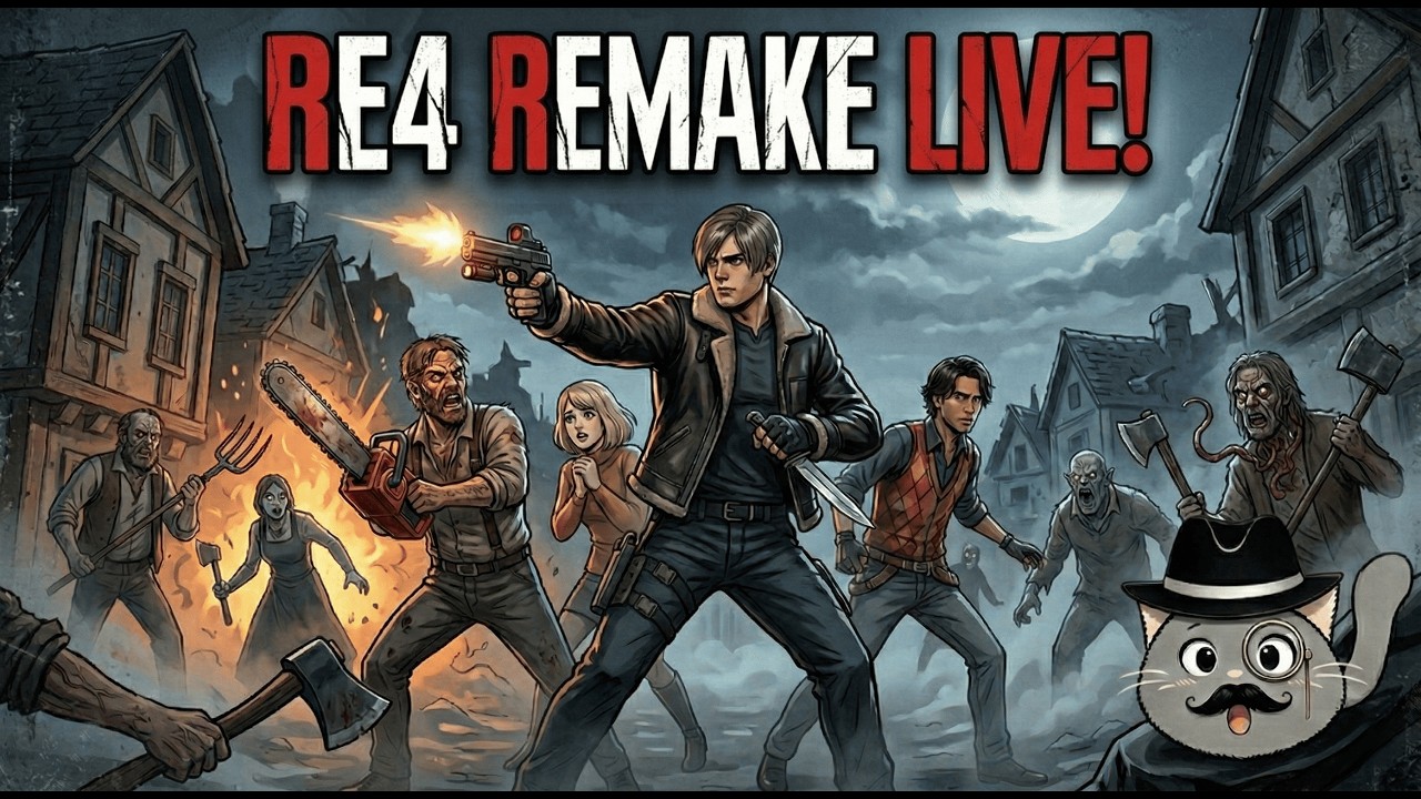 Resident Evil 4 Remake Part 2 👻🔥 | 4 Chapters Down… 12 To Go! Vertical