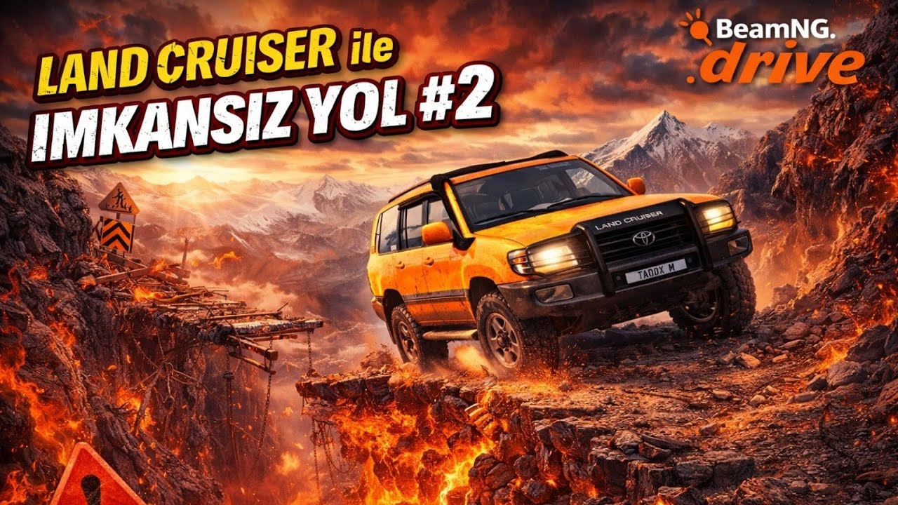 BU YOL ARAÇLARIN KORKULU RÜYASI 😱  İMKANSIZ YOL #2  | BeamNG.drive