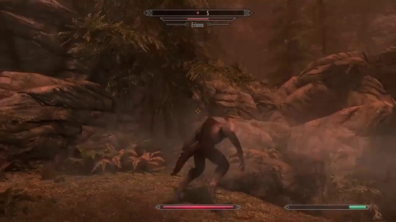 Skyrim - Hunting With Sinding as a Werewolf