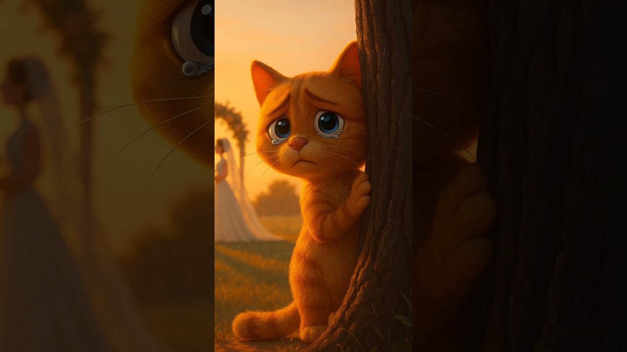 She Married Someone Else. | Sad Cat Love Story #shorts #cat