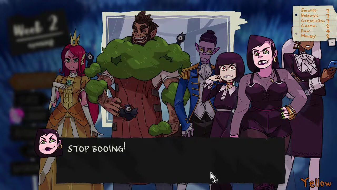 Monster Prom Second Term -  Dating Polly  & Bad Ending/Gameplay