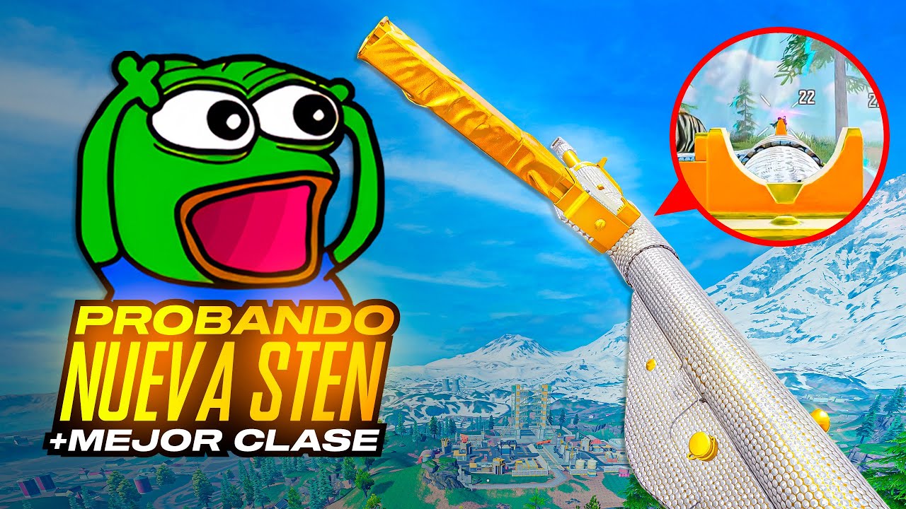 POR FIN probé la STEN en DIAMANTE y es GOOOD 🤯 | COD mobile