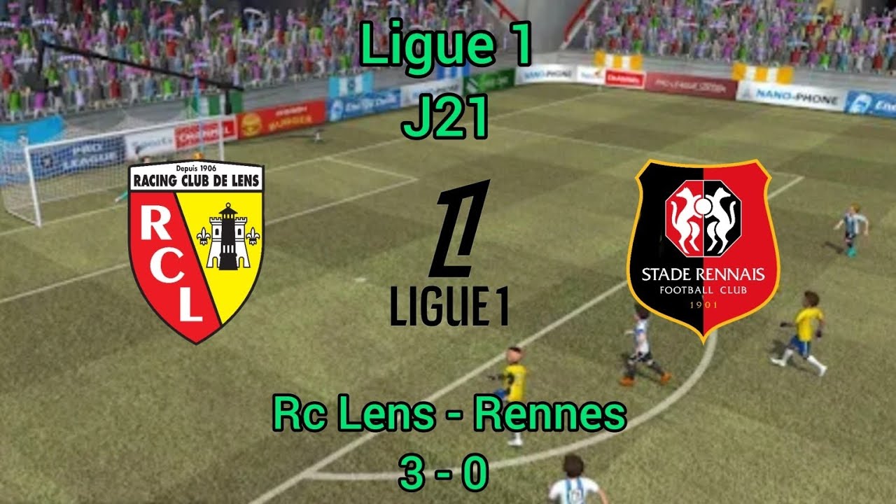 Pro League Soccer/ Rc Lens - Rennes/ Ligue 1 J21
