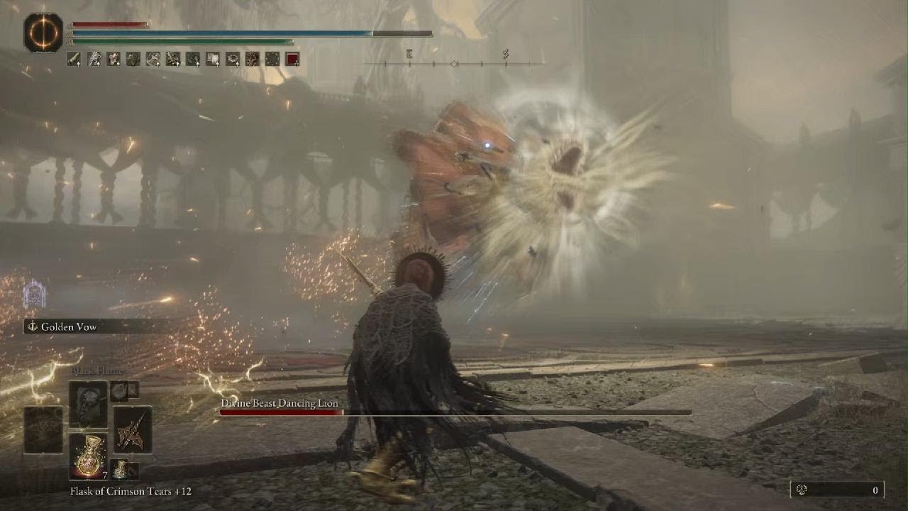 Divine Beast Dancing Lion No-hit